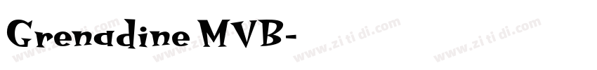 Grenadine MVB字体转换